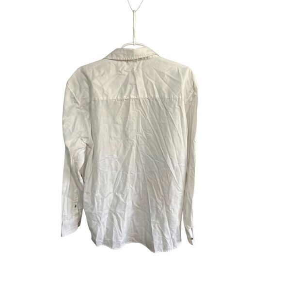 Avirex XXL White Embellished Long Sleeve Shirt - Picture 2 of 4